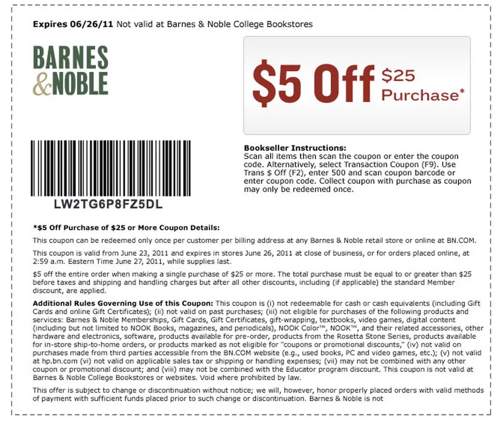 How To Maximize Your Savings With A Barnes And Noble Coupon