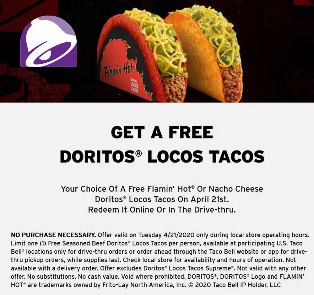 How To Get A Free Taco At Taco Bell