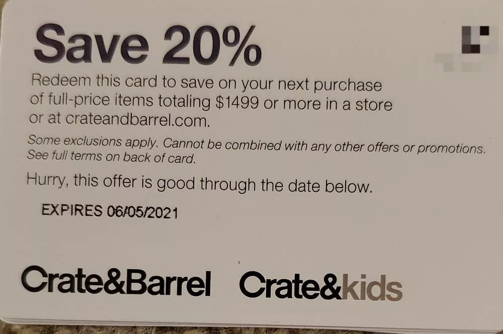 How To Get The Most Out Of Your Crate And Barrel Code