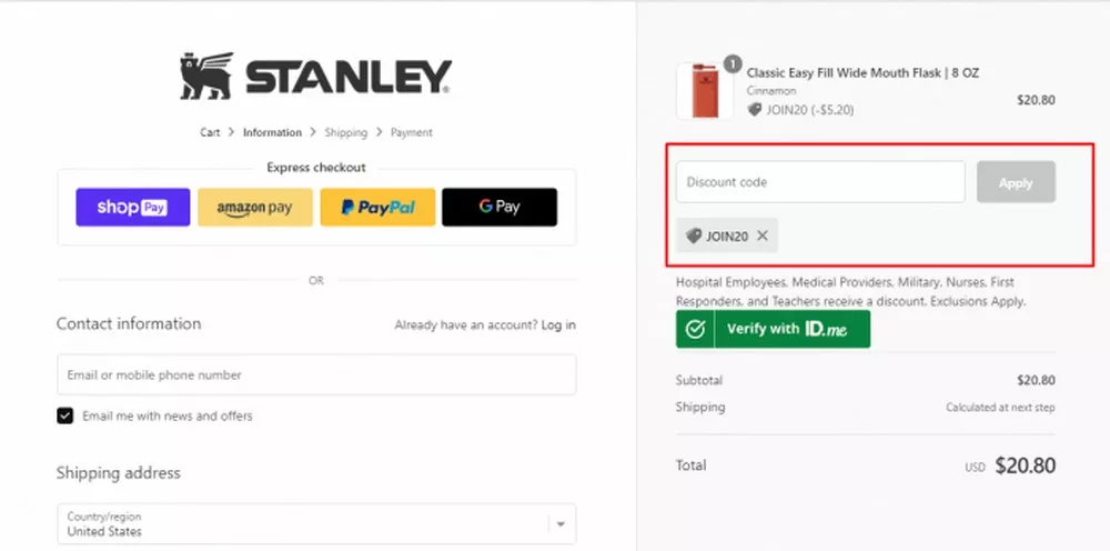 How To Use Stanley Coupon Code Like A Pro
